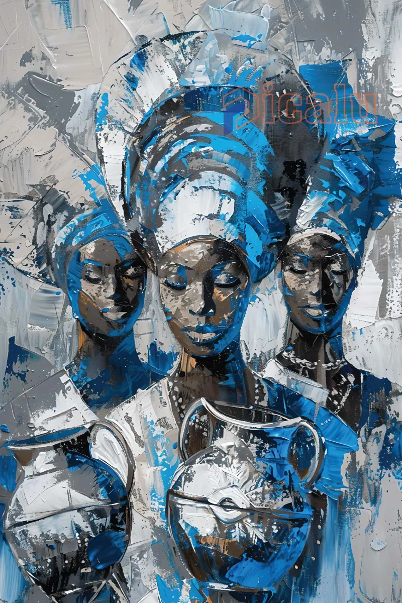 Abstract African Artistry HD Wall Art