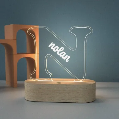 N shaped minimal LED stand