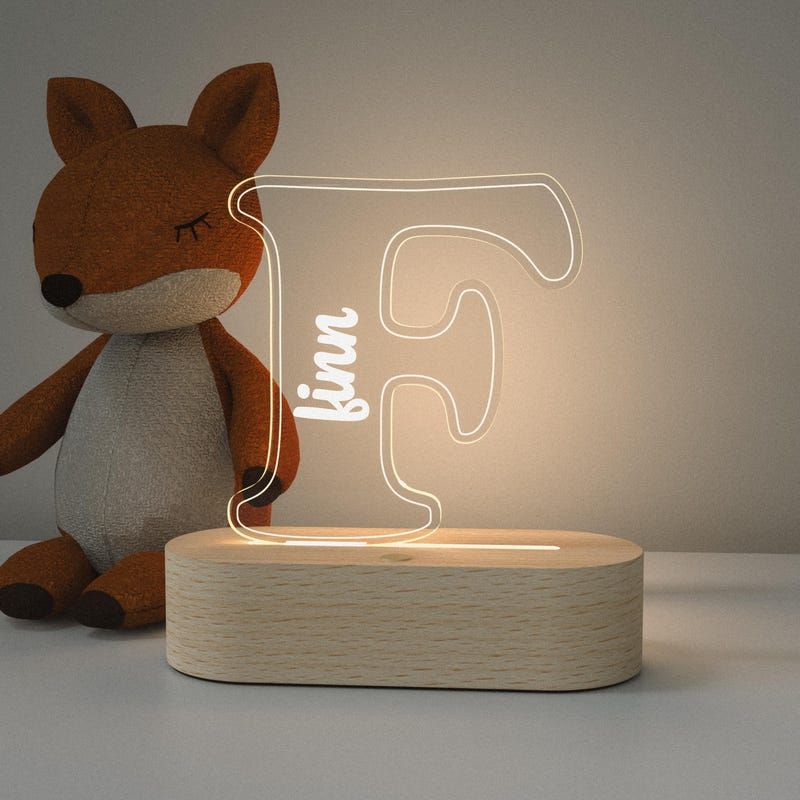 F shaped minimal LED stand