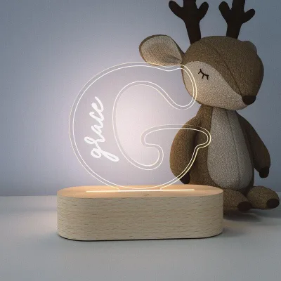 G shaped Minimal LED stand