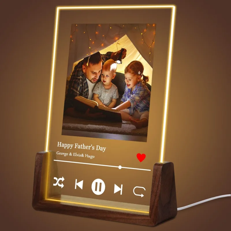 Music Player U shaped LED Gift