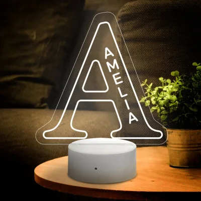 A shaped minimal LED stand