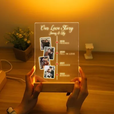 Anniversary Led Table Stand