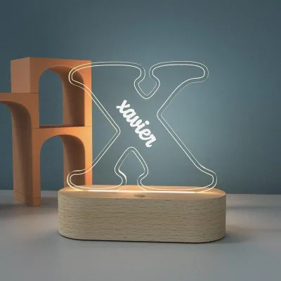 X Shaped Minimal LED Stand