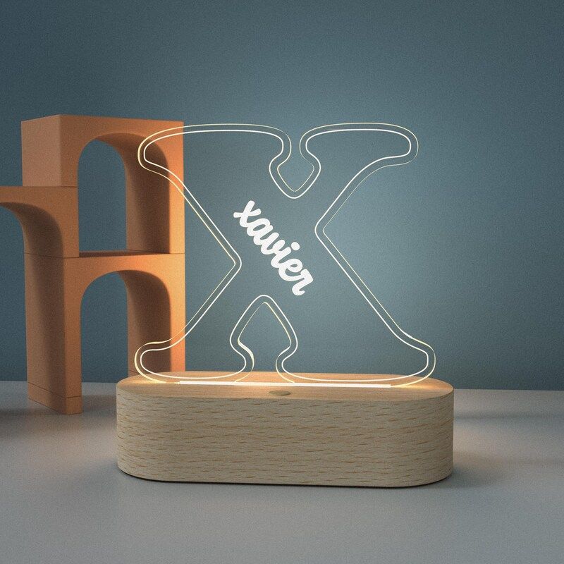 X Shaped Minimal LED Stand