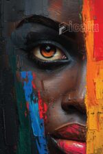 African Oil Painting Wall Decor