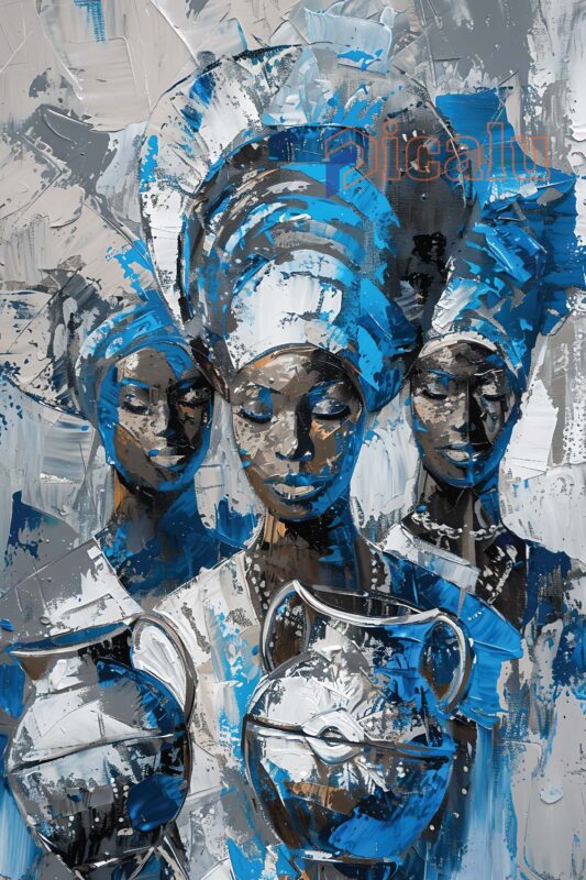 Abstract African Artistry HD Wall Art