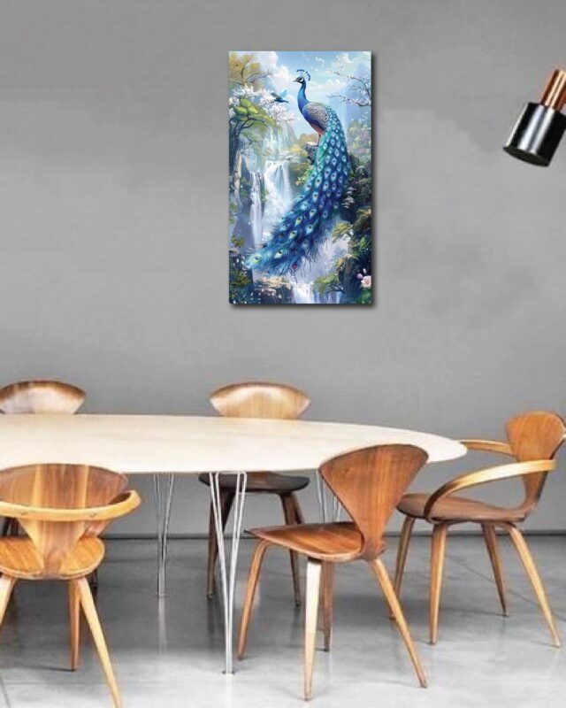 Majestic Harmony – Enchanting Peacock Wall Art