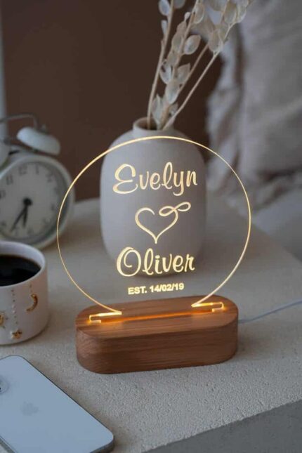 Customized Aniversary LED Gift