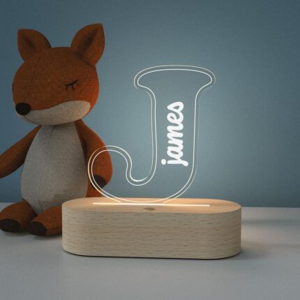 J shaped minimal LED stand