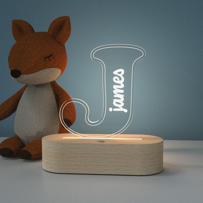 J shaped minimal LED stand