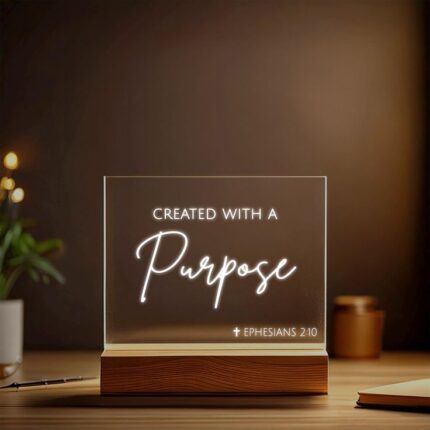 Created with a Purpose LED Stand