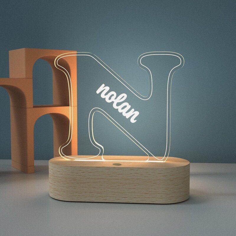 N shaped minimal LED stand