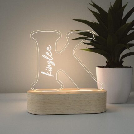 K shaped minimal LED stand