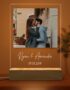 Personalized Couple's Anniversary LED Stand