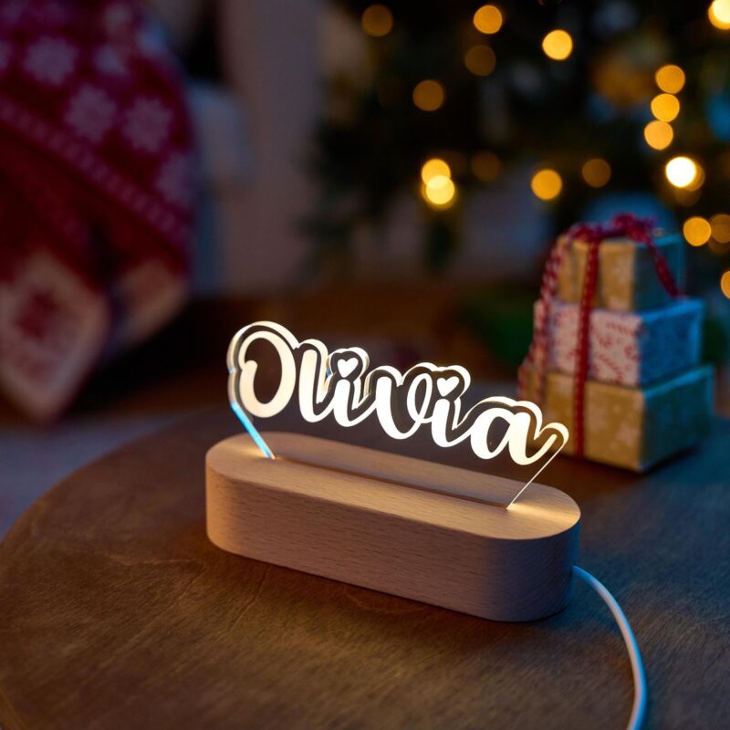 Personalized Name LED Gift