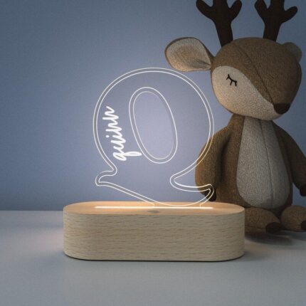 Q Shaped Minimal LED Stand