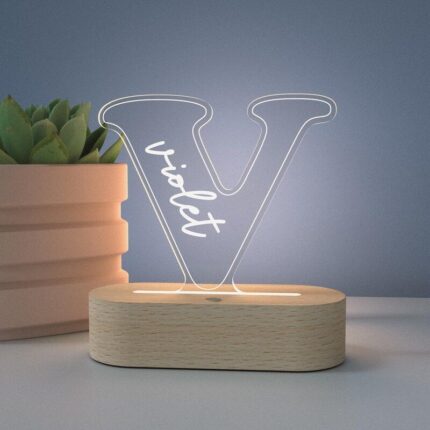 V shaped minimal LED stand