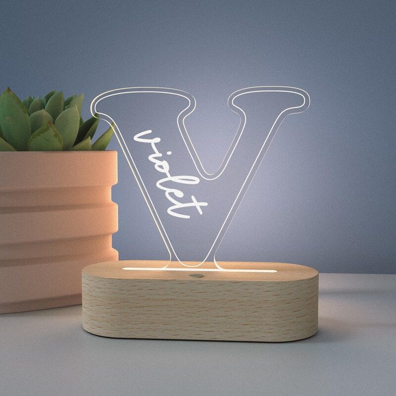 V shaped minimal LED stand