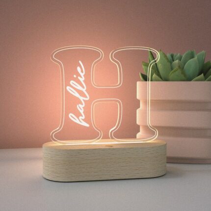 H Shaped Minimal LED Stand