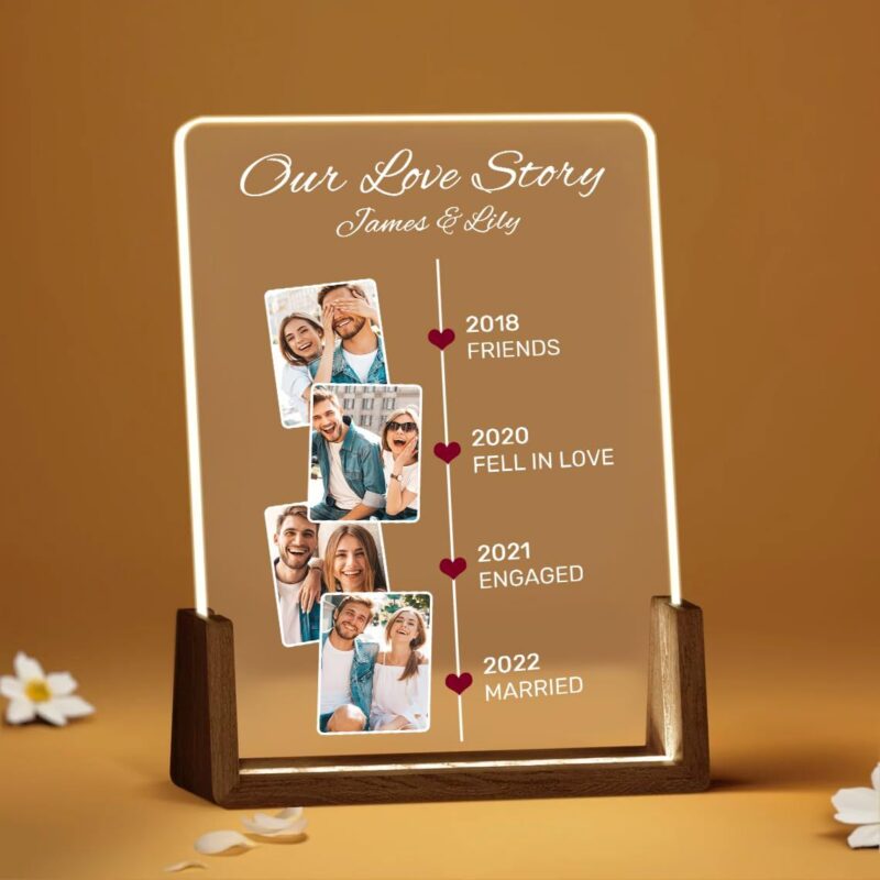 Customized U Shaped Anniversary Stand