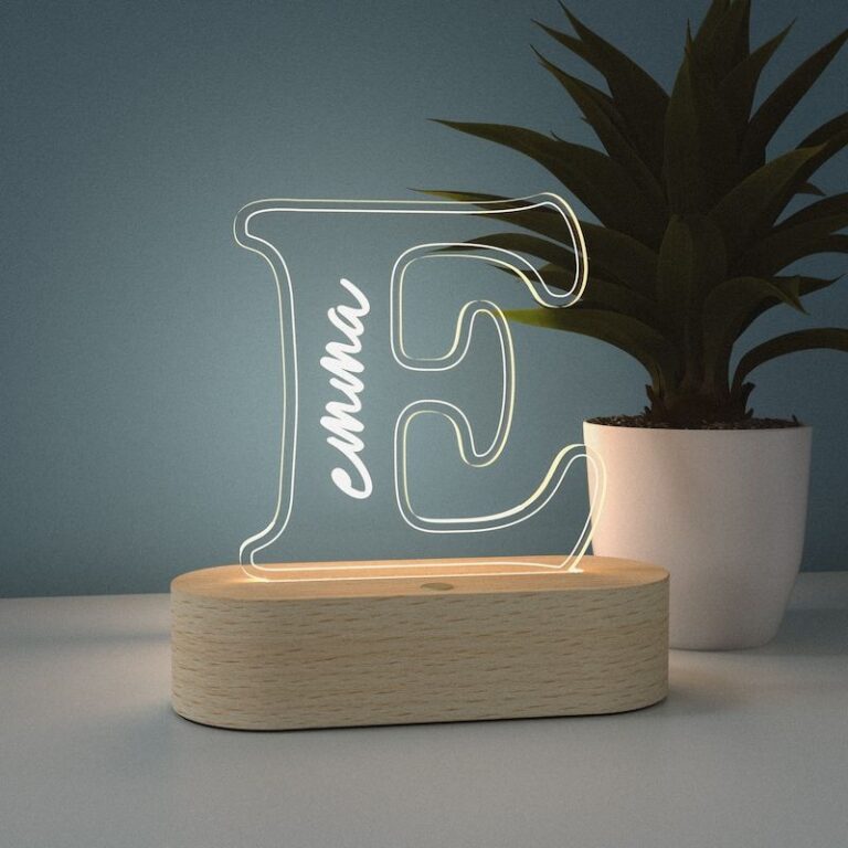 E Shaped Minimal LED Stand